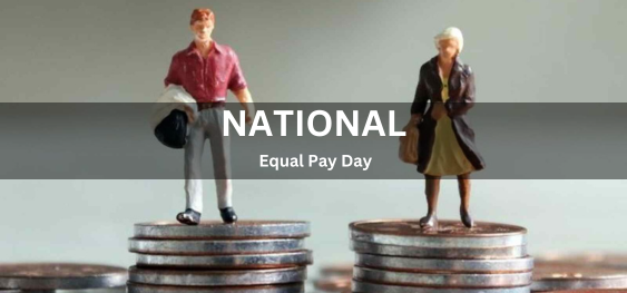 National Equal Pay Day [राष्ट्रीय समान वेतन दिवस]